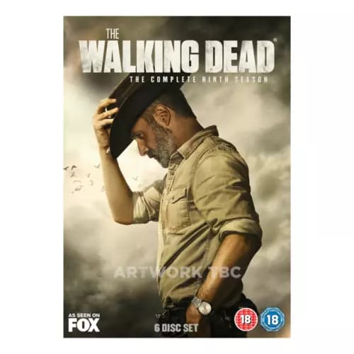 The Walking Dead: Sæson 9 DVD Box Sæt Region 2