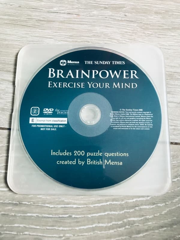 Brainpower - Exercise Your Mind DVD (Sunday Times Promo)