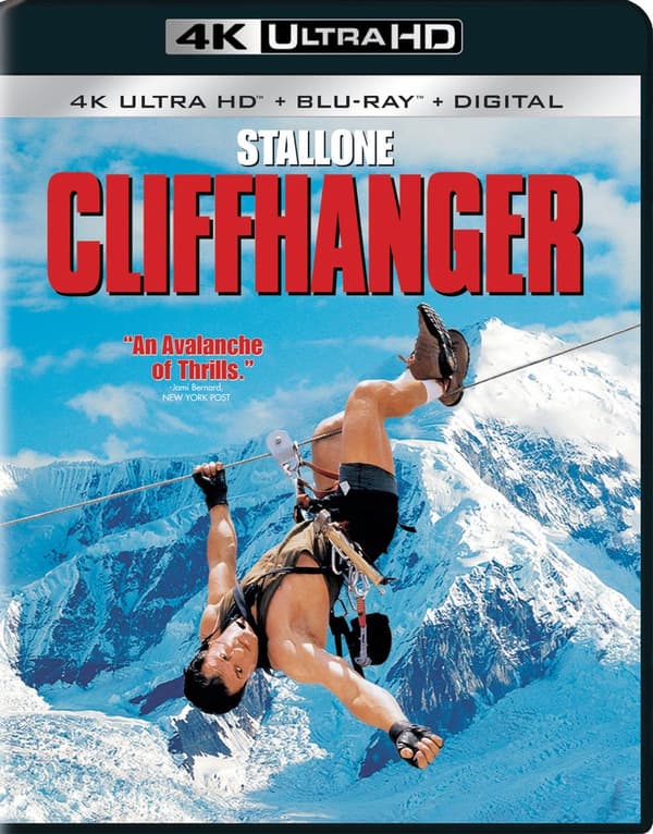 Cliffhanger (4K UHD Blu-ray) Ny Förseglad