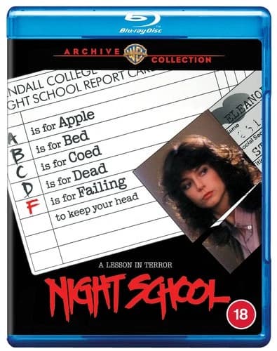 Night School Bluray (2025) Leonard Mann, Hughes (DIR) cert 18 Brand New