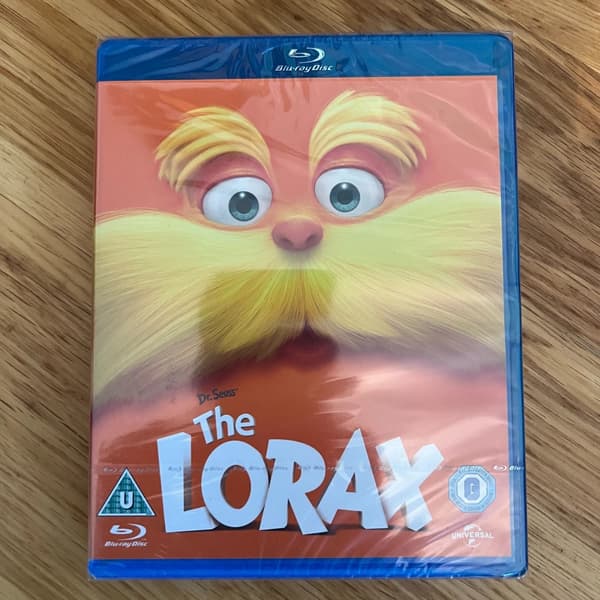 THE LORAX BLURAY DANNY DEVITO TAYLOR SWIFT Brand New