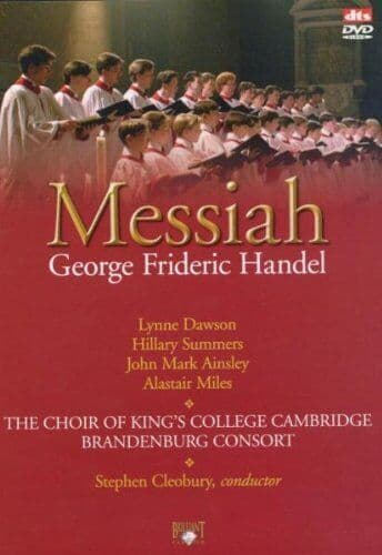 George Frideric Handel: Messiah DVD (2009) Cert E Pre-Owned Region 2