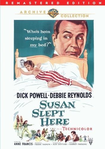 Susan Sov Her (Susan Slept Here) - Remastret DVD (1954)