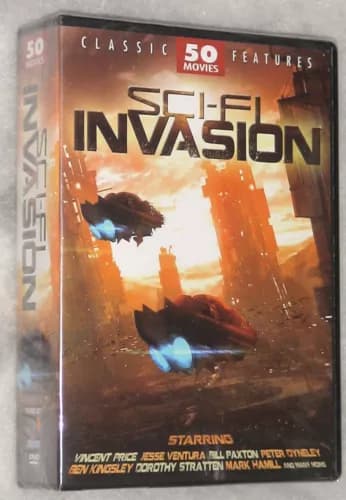 Sci-Fi Invasion: 50 Tieteiselokuvaa DVD Box Set
