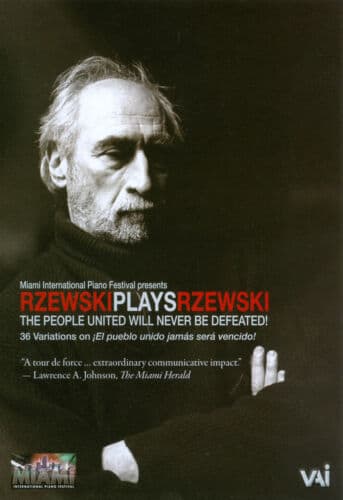 Rzewski Plays Rzewski DVD (2018) Cert E Pre-Owned Region 2