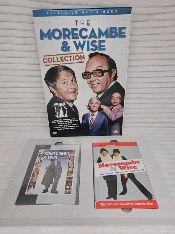 The Morecambe & Wise Collection - Bog & DVD (2013)