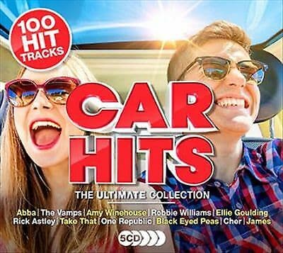 Various Artists : Car Hits CD Box Set 5 discs (2018) Pre-Owned