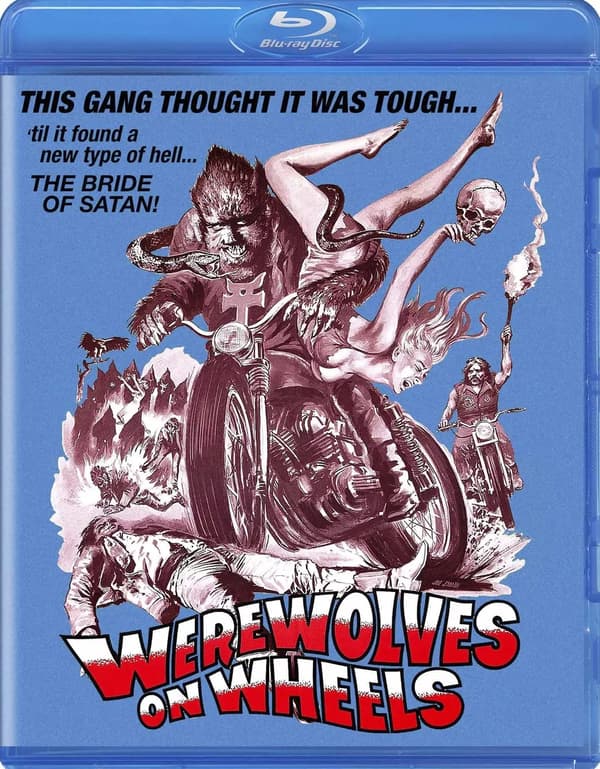 Werewolves On Wheels Code Red Blu Ray Brand New