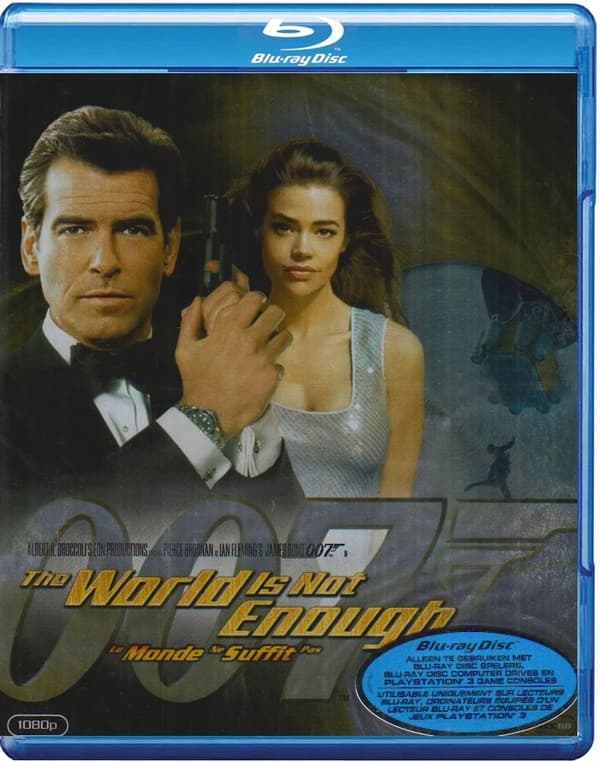 World is not enough (Bluray) Michael Apted Brand New