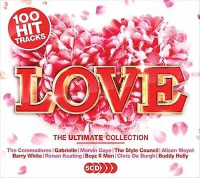 Various Artists : Love: The Ultimate Collection CD Box Set 5 discs (2018) Pre-Owned