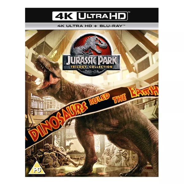 Jurassic Park: Trilogy Collection [PG] 4K UHD Brand New