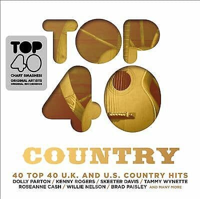 Various Artists : Top 40 Country CD 2 discs (2014) Pre-Owned