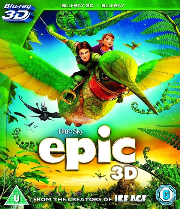 Epic 3D+2D BluRay Brand New