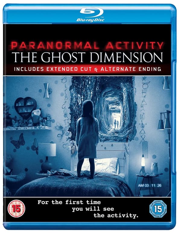 Paranormal Activity: The Ghost Dimension (Bluray) Chris J. Murray Brit Shaw Brand New