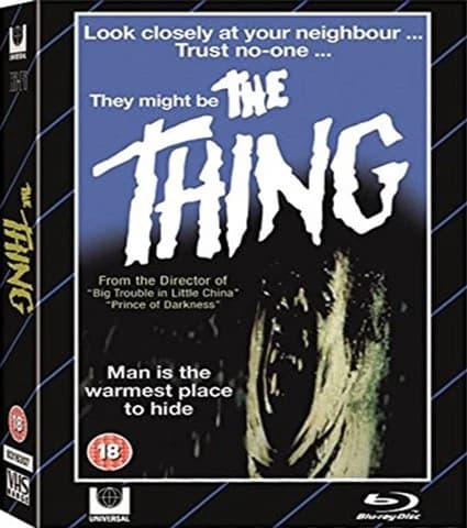 Thing, The VHS Range (18) 2 Disc Bluray Brand New