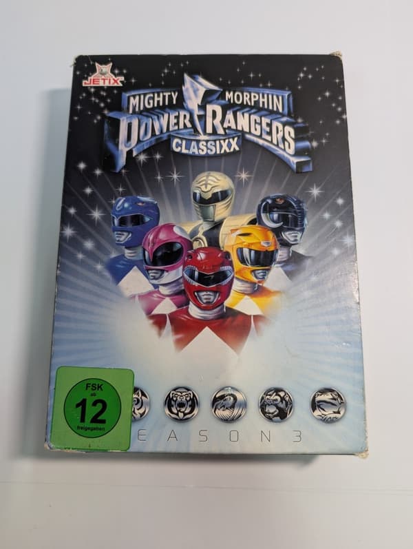 Mighty Morphin Power Rangers Classixx Sæson 3 Box Set DVD