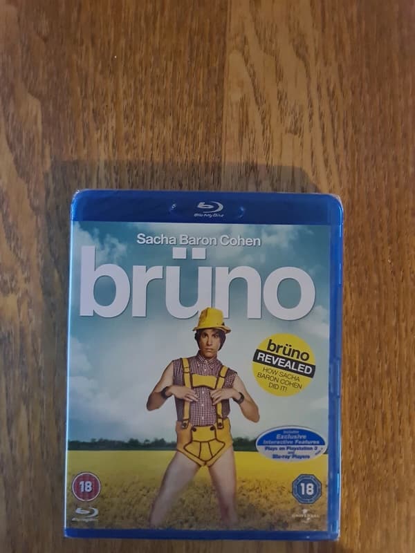Bruno (Bluray, 2009) Brand New