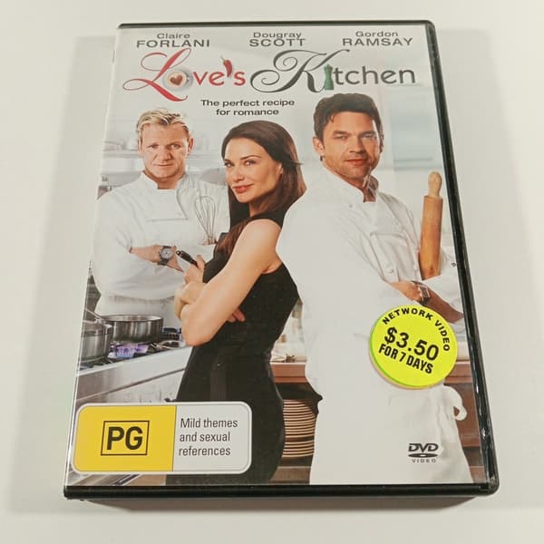Love's Kitchen DVD (2010) Romanttinen komedia