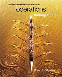 Operations Management: Contemporary Concepts by Roger G Schroeder (CD-ROM) Pre-Owned