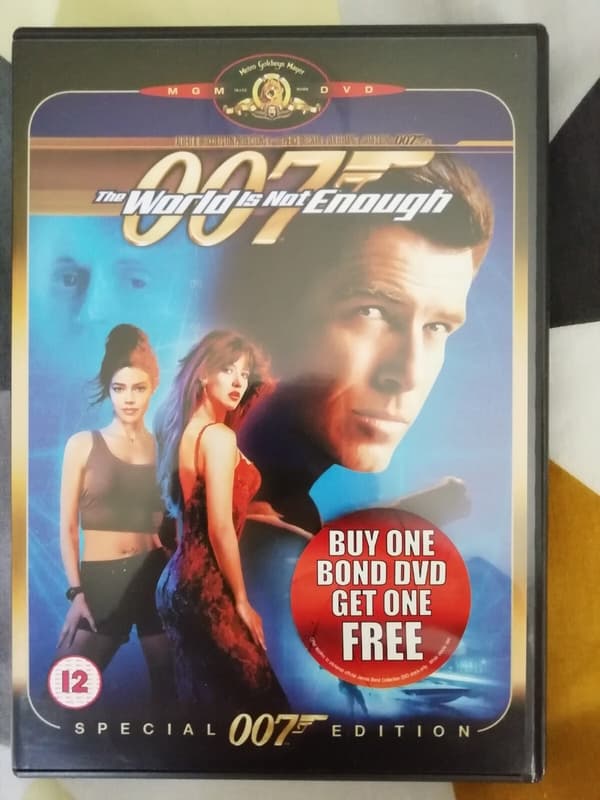 The World Is Not Enough (1999) – James Bond DVD