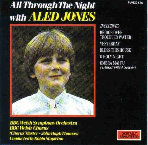 Aled Jones, All Through the Night CD Pre-Owned