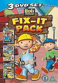 Bob The Builder: Fix It Pack DVD (2013) Bob The Builder Cert Tc 3 Discs Pre-Owned Region 2