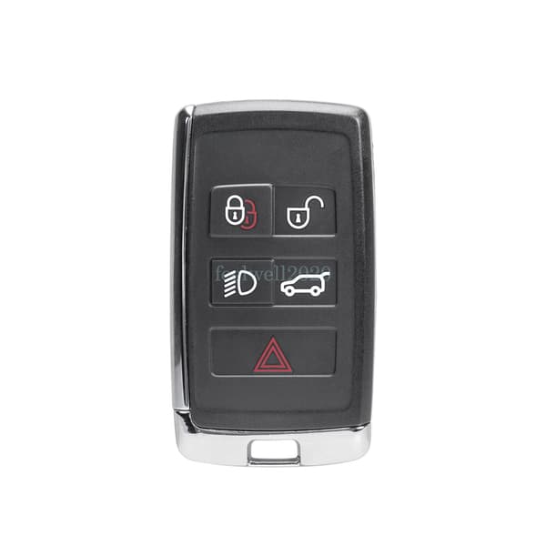5 Button Remote Key Fob Shell Case + Blade For Jaguar E-Pace 2017 2018 2019 2020