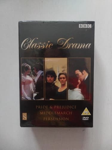 Pride and Prejudice, Middlemarch & Persuasion DVD-boks