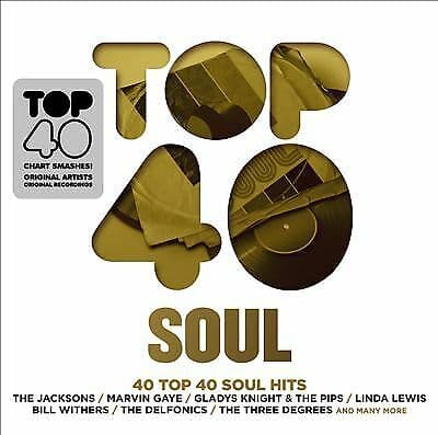 Various Artists : Top 40 Soul CD 2 discs (2014) Pre-Owned