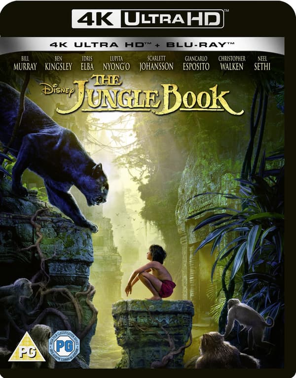 The Jungle Book [PG] 4K UHD Brand New