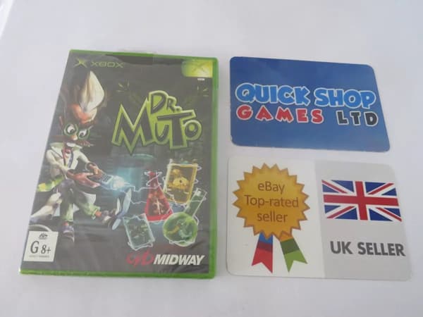 DR Muto For Original Microsoft Xbox pal Brand New