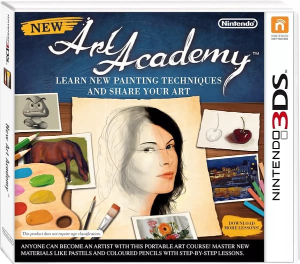 ART ACADEMY 3DS GAME Brand New