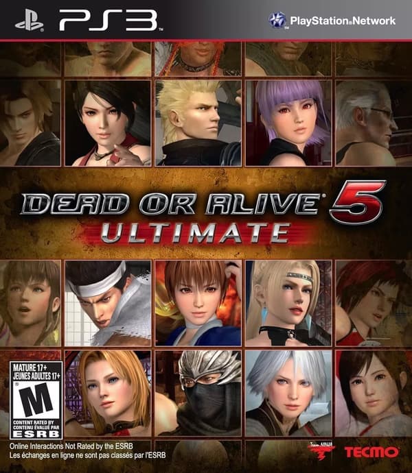 DEAD OR ALIVE 5 ULTIMATE PS3 GAME Brand New