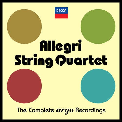 Allegri String Quartet : Allegri String Quartet: The Complete Argo Recordings Brand New