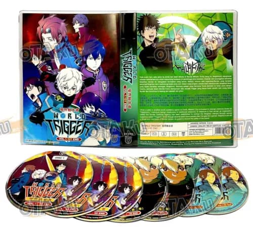 WORLD TRIGGER - Komplett Anime TV-serie DVD Box Set (1-101 episoder)