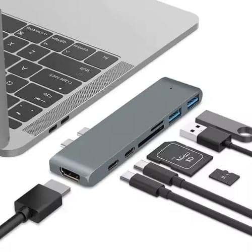 USB-C 7-in-1 -telakointiasema