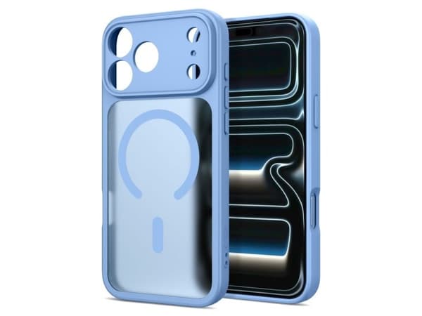 Tech-Protect BasicMag MagSafe Case for iPhone 17 Pro Max / 18 Pro Max - Light Blue Matte