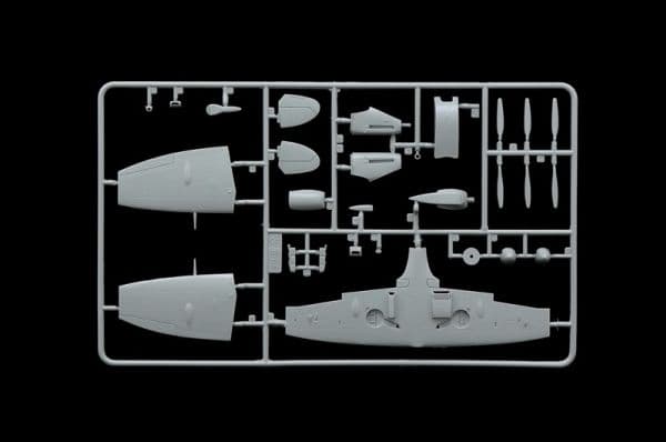 Italeri SPITFIRE MK.VB, Flymodell med fastvinge, Monteringssett, 1:72, SPITFIRE MK.VB, Plast, Second World War