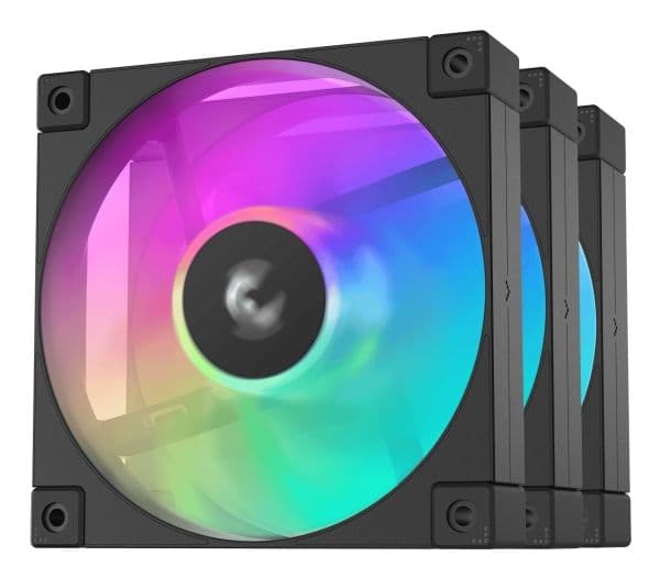 Deepcool fd12 ARGB - Boksviftesett - 120 mm - svart