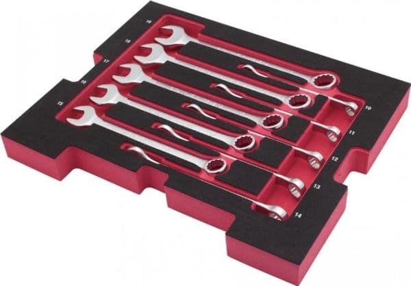 STANLEY nyckelsats PL-O kpl. 10 st. skum-Einsatz T-STACK