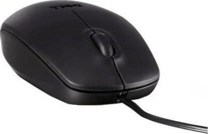 Kit Mus USB, 3 knappar, optisk, svart (MS116)