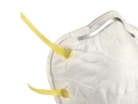 3M 8710-PT, Vit, Fleece, 1 styck