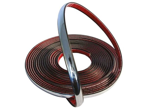 Prydlists krom - 6 mm/8 meter