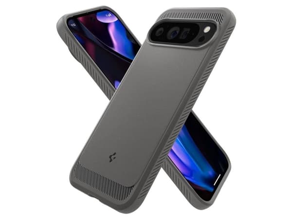 Spigen Rugged Armor-skal till Google Pixel 9 Pro XL – grå