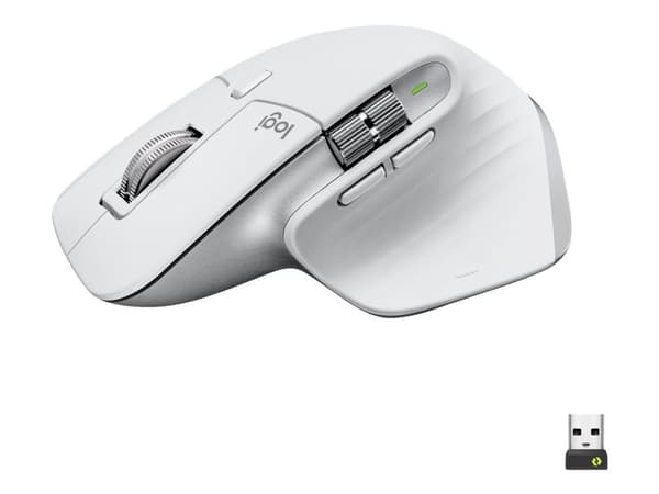 Logitech MX Master 3S, Oikeakätinen, Laser, Bluetooth, 8000 DPI, Harmaa