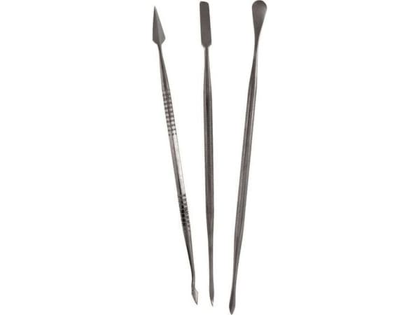 Set med 3 st s/s Carvers