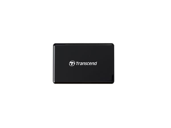 Transcend TS-RDF9K2, CF, MicroSDHC, MicroSDXC, SDHC, SDXC, Svart, CE/FCC/BSMI/KC/RCM/EAC, Micro-USB, USB, 5 V