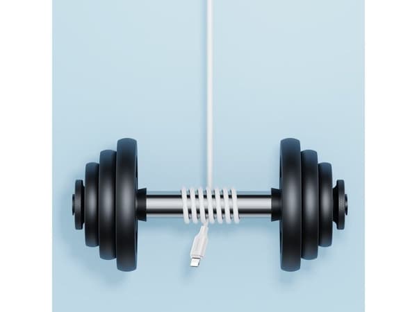 Joyroom USB-lade-/datakabel - Lightning 2,4A 1m hvit (S-UL012A9)