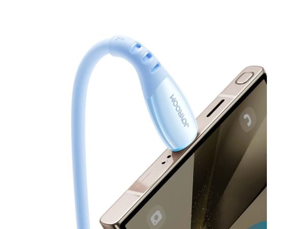 Joyroom USB-kabel S-A59 Vibrant Series 3A USB-A til USB-C 1,2 m blå
