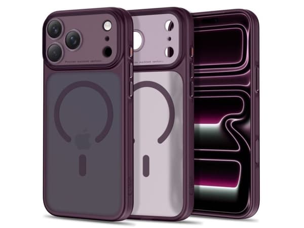 Tech-Protect MagPrime MagSafe CC case for iPhone 18 Pro Max / 17 Pro Max - burgundy